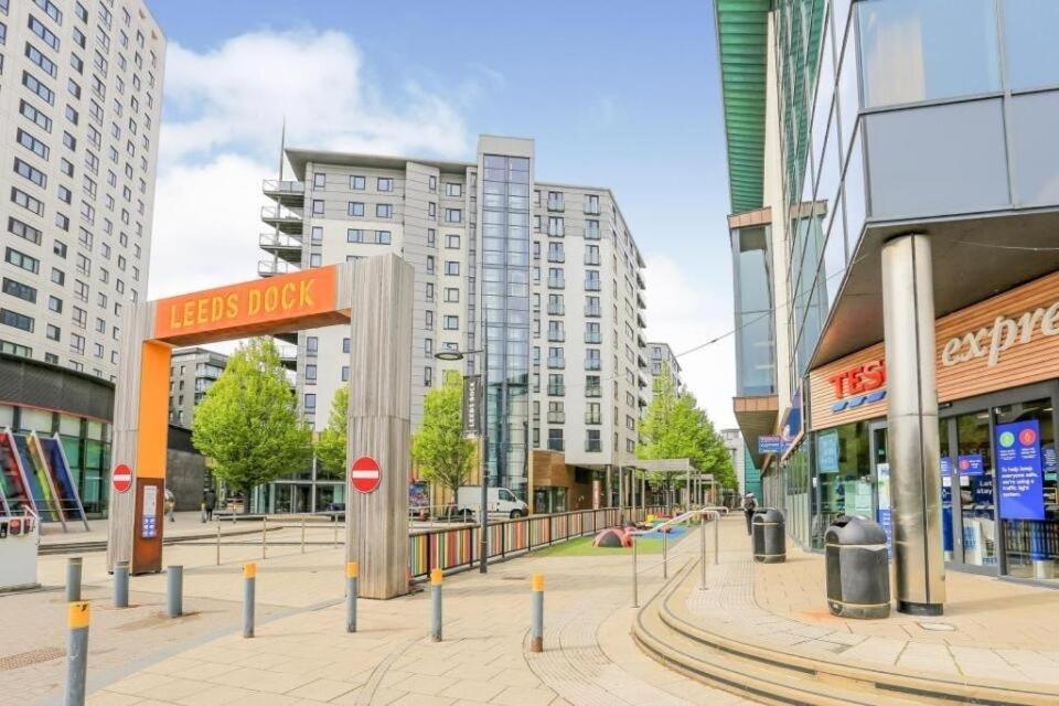 Central Leeds Dock Apt, Free Secure Parking! 2 Bed Exterior foto
